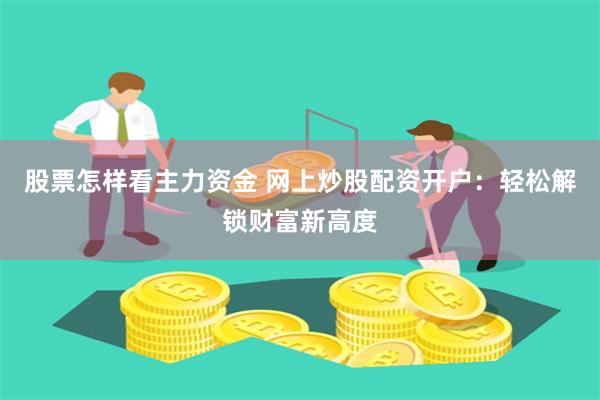 股票怎样看主力资金 网上炒股配资开户：轻松解锁财富新高度